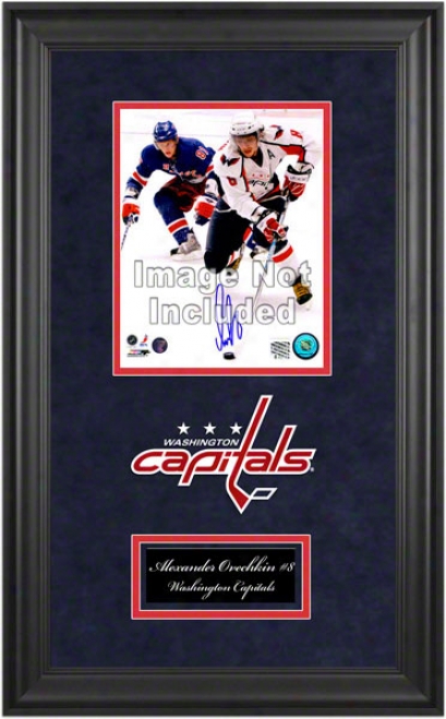 Washington Capitals Deluxe 8x10 Team Logo Frame