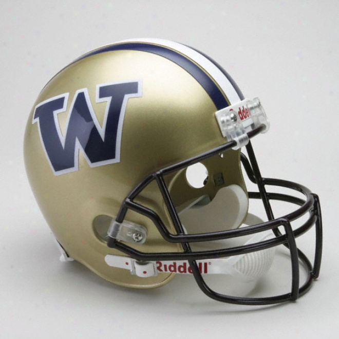 Washington Huskies Deluxe Replica Riddell Helmet