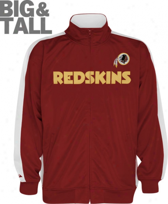 Washington Redskins Big & Tall Qb Track Jacket