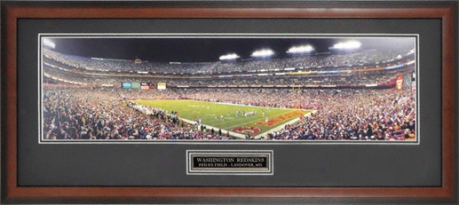 Washington Redskins Framed Fed Ex Field Panoramic