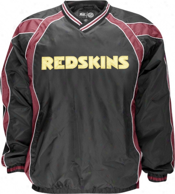 Washington Redskins Lightweight V-neck Pullover Jacket