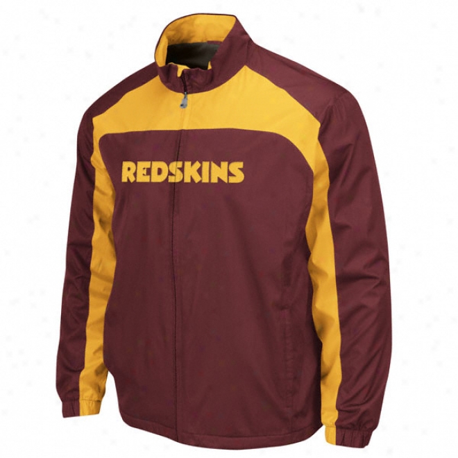 Washington Redskins Safety Blitz Ii Full-zip Jacket