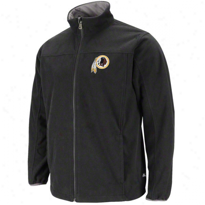 Washington Redskins Safety Blitz Iii Black Full-zip Jacket