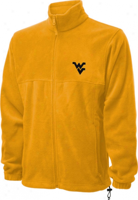 West Virginia Mountaineers Gold Columbia Flanker Full-zip Jacket