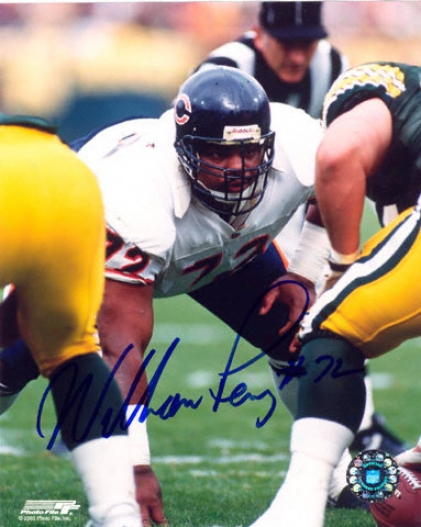 William Perry Chicago Bears Autogrrphed 8x10 Photograph