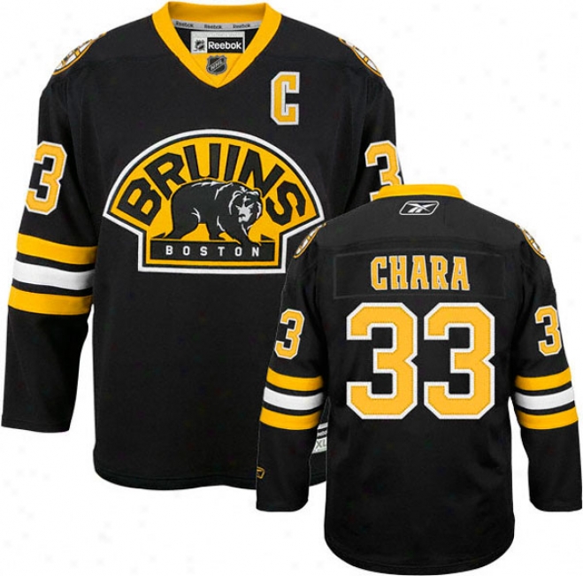 Zdeno Chara Jerse: Reebok Every other #33 Boston Bruins Premier Jersey