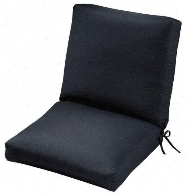 "22""w Outdoor Dining Chair Cushion - 4""hx22""wx44""d, Denim Outdura"