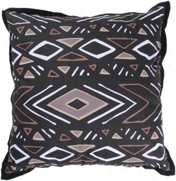 "acdington Pillow - 18""x18"", Black"