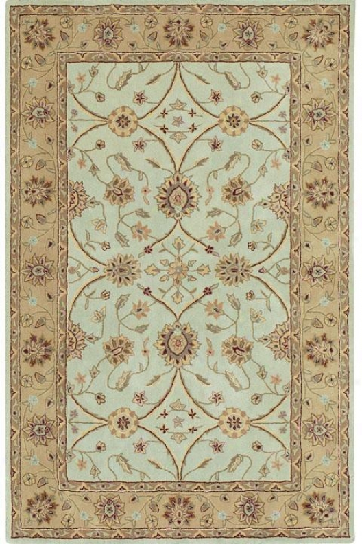 "agra Ii Area Rug - 5'5""round, Livid"