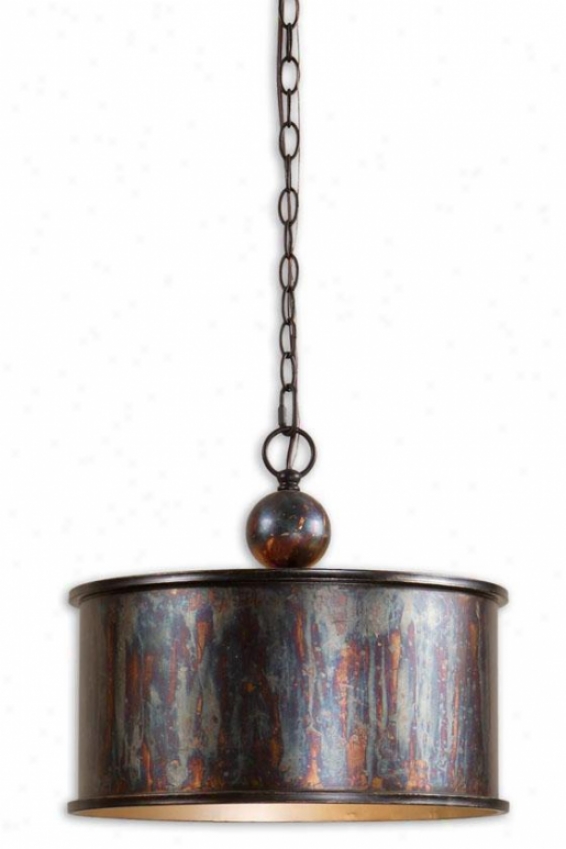 "albiao Pendant - 1 Lt 14""h X 16w, Bronze"