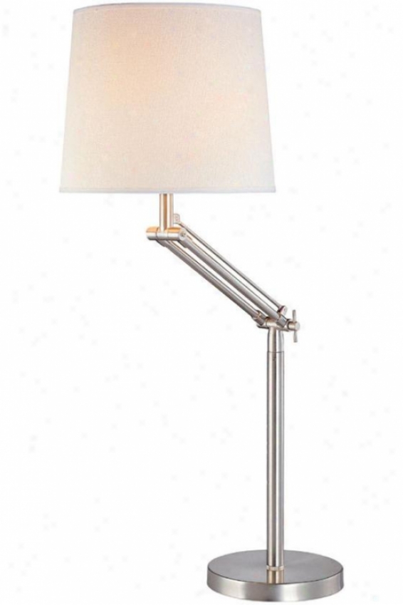 "aleda Swing-arm Lamp - 28""hx21""d, Sillver"