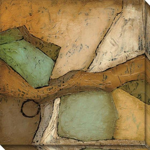 Analogous Iii Canvas Wall Art - Iii, Earthtones