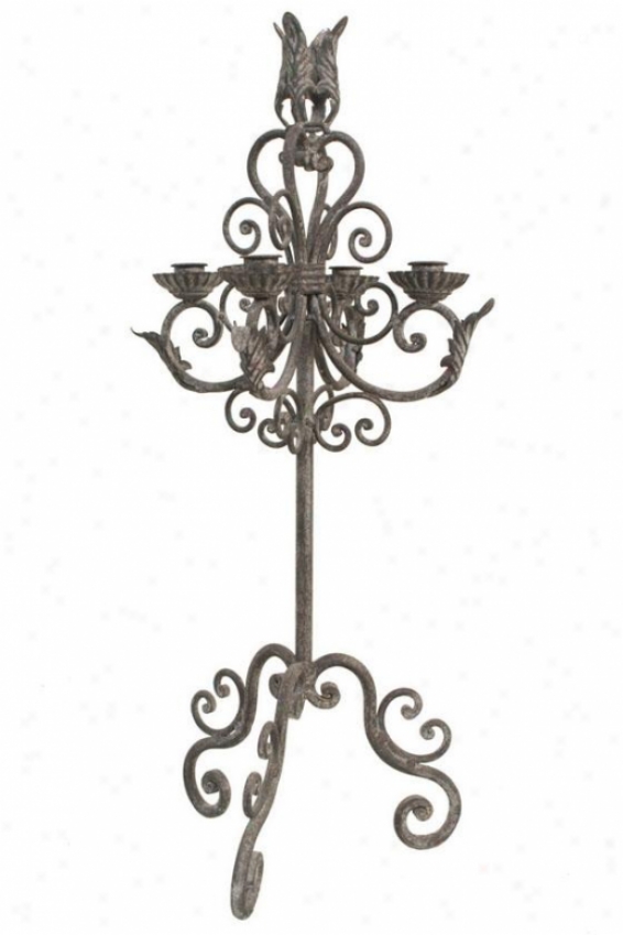 "anaya Candleholder - 26""h X 10.5""w, Brown"