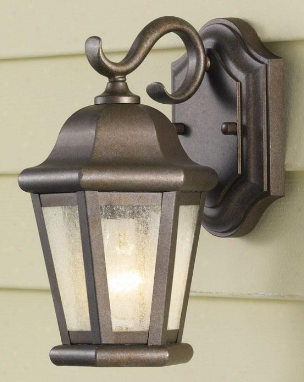 Anderson Outdoor Wall Lwntern - One Light, Corinthian Brze