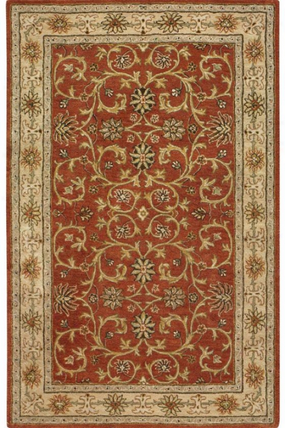 "antoinette Collection Sussex Area Rug - 7'6""x9'6"", Rust/sand"