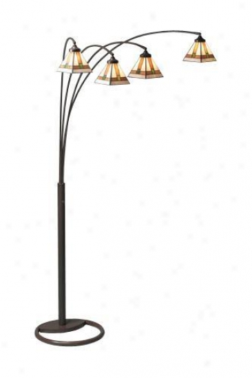 "arc Cover with a ~ Lamp Fixture - 87""hx65""w, Alloy of copper"