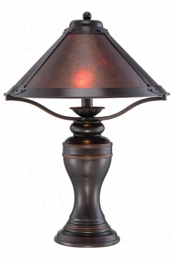 Artesia Table Lamp - 19.75h X 14.75w, Bronze