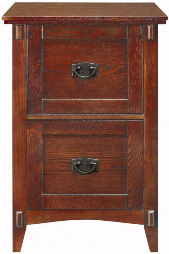 "artisan 2-drawer File Cabinet - 30""hx20""w, Brown"