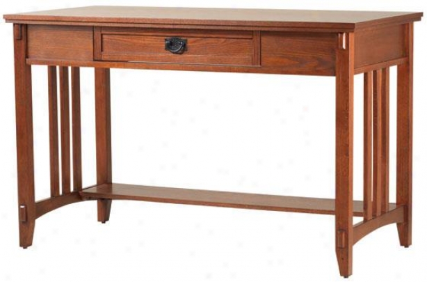 "artisan Computer/writing Desk - 48""wx24""dx30""h, Brown"