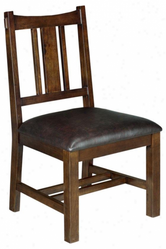 "artisan Side Chair - 38""hx19""w, Brown"