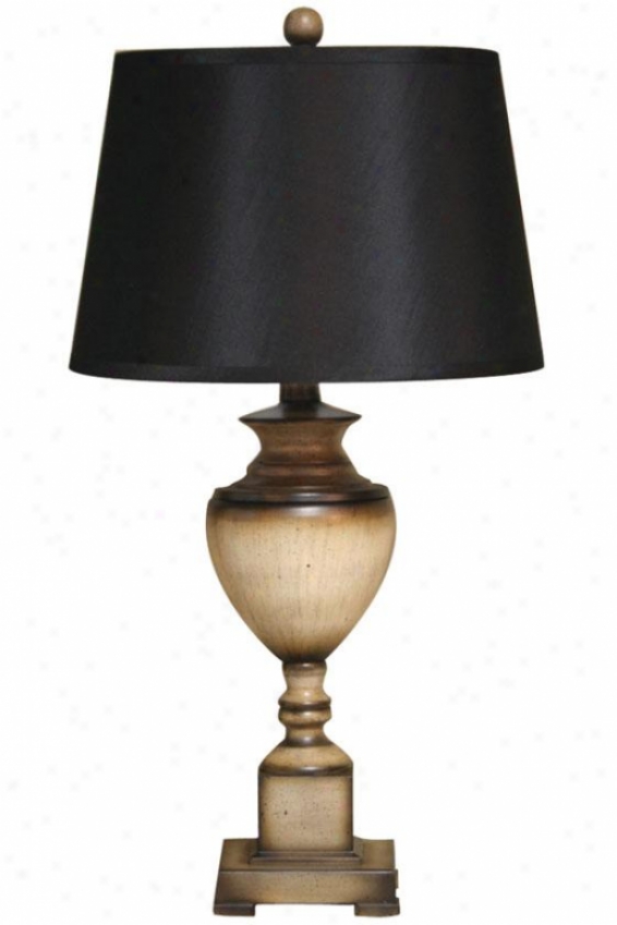 "ashford Table Lamp - 15""wx15""dx28""h, White"