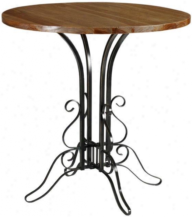 Avery Accent Table - Round, Black