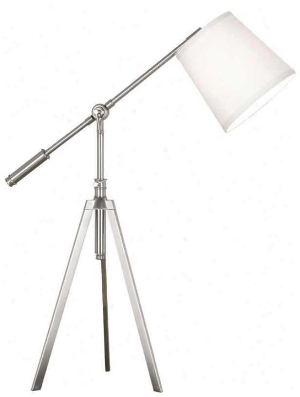 "axel Table Lamp - 29""-34""h, Grey Steel"