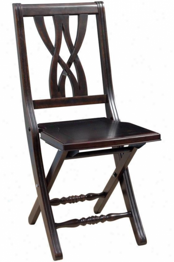 "banbury Folding Chair - 33.5""h, Golden Black"