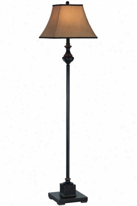 "bandele Floor Lamp - 13.5""x58.5"", Bronze"