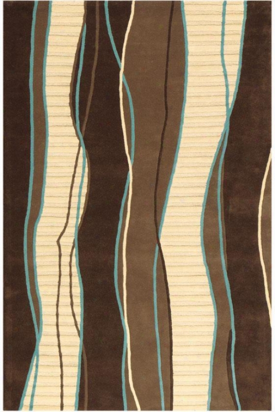 "bands Area Rug - 3'6""x5'6"", Beige"