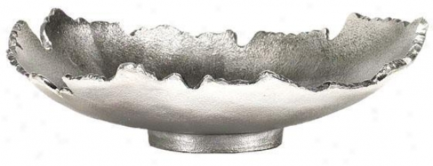 Bark Bowl - Small, Silver