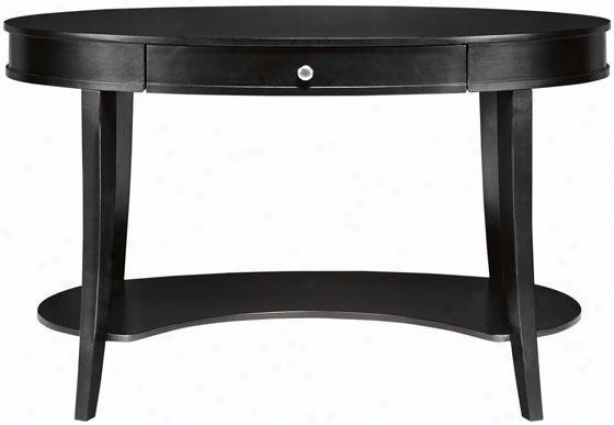 "belmont Desk - 30""hx48""w, Black"