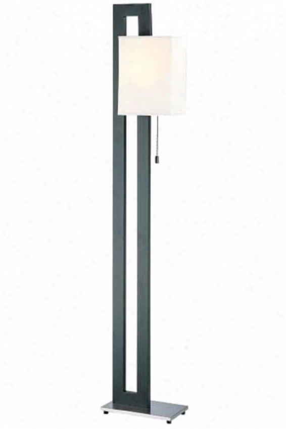 "benito Floor Lamp - 5"8"hx11""ww, Black"