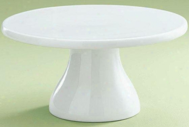 "blanco Cake Pedestal - 5.75""hx11.5""d, White"