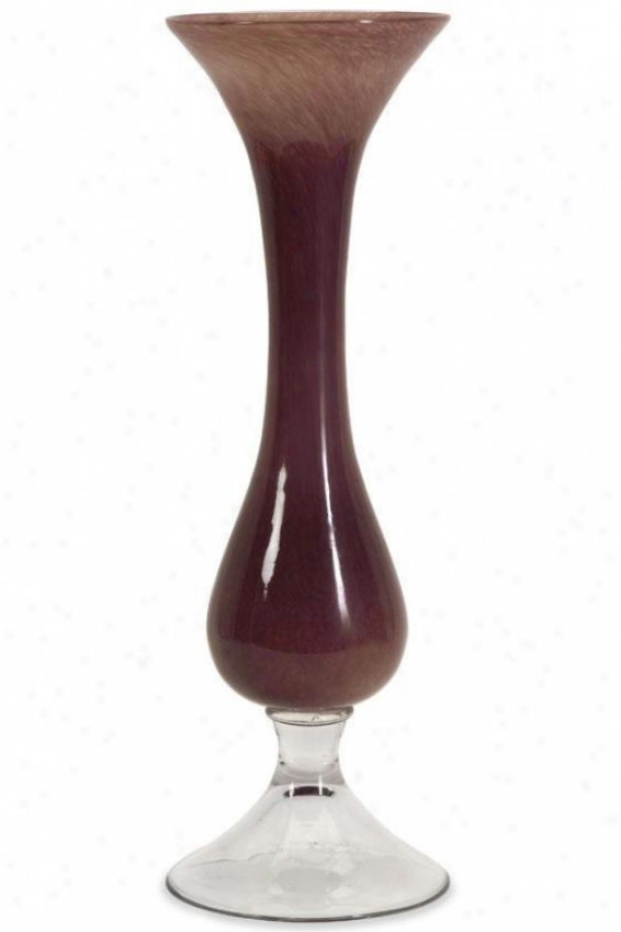 "blithe Vase - 19.5""hx5.5""w, Purple"