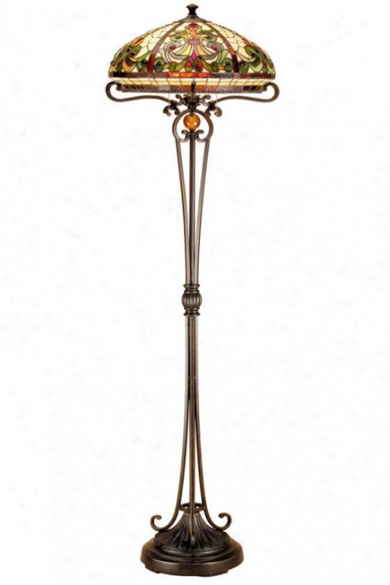 Boehme Floor Lamp - Floor Lamp, Antq Brnze Sand