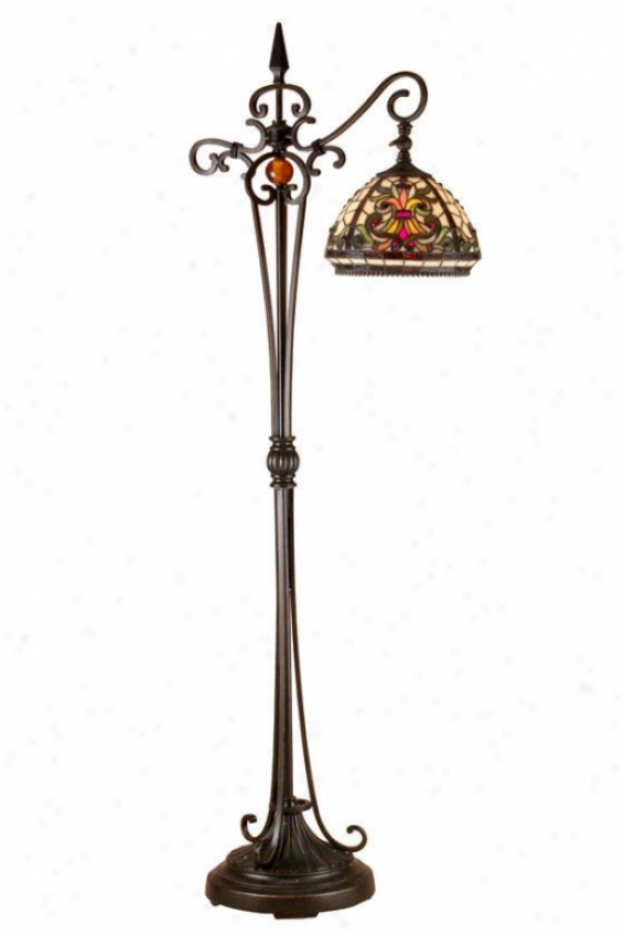 Boehme Torchiere Lamp - Torchiere, Antq Brnze Sand