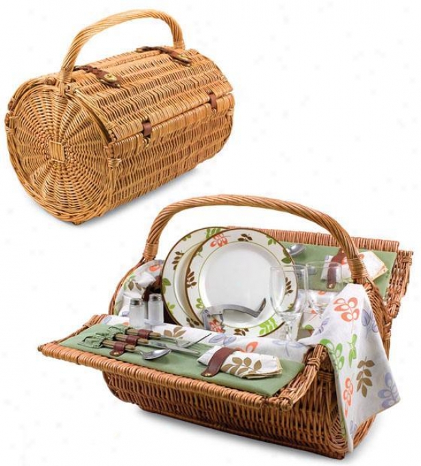 "botanica Willow iPcnic Basket - 12""hx12""wx18""d, Botanica"