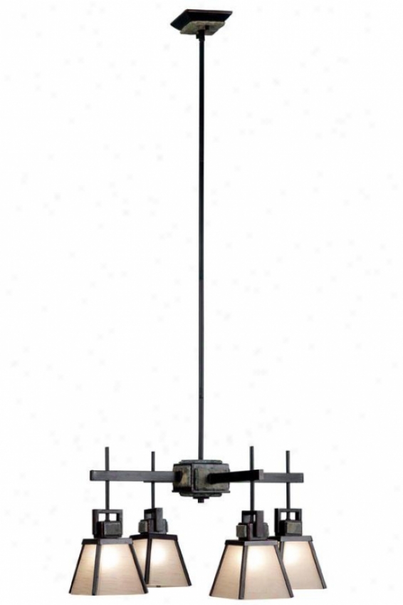 Brennan Chandelier - 4-light, Oil Rubbed Bronze