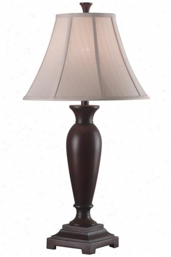 "brevard Table Lamp - 31""hx16""d, Dark Burgundy"