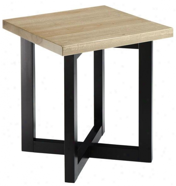 "brock Side End Table - 24""hx21""w, Black"