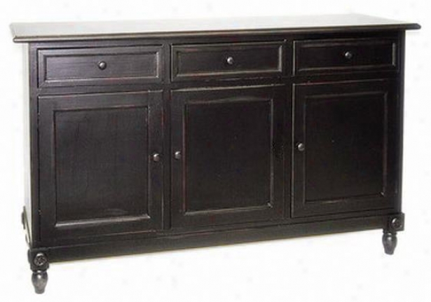 "brookfield Console Cabinet - 36""hx60""w, Black"