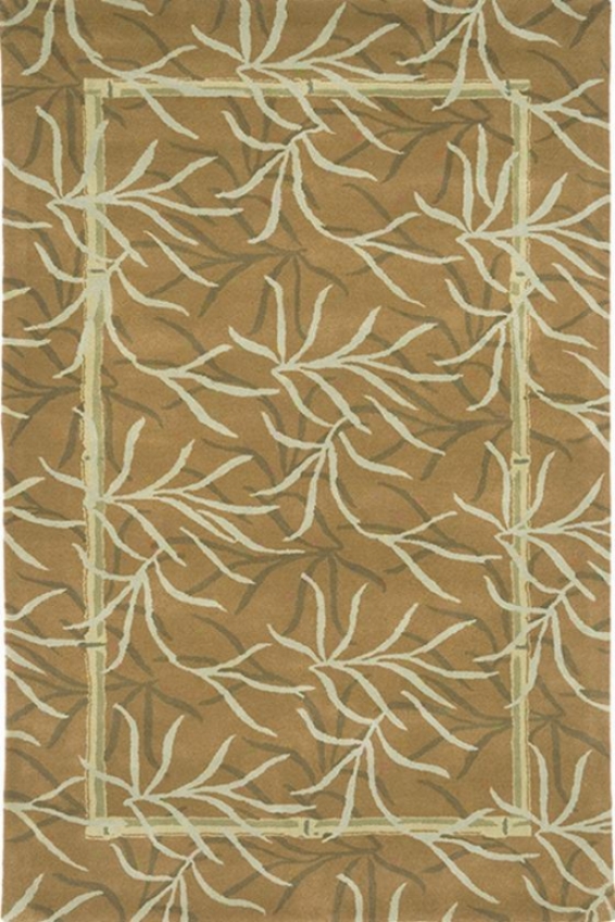 Bungalow Area Rug - 8'x11', Ginger/celery