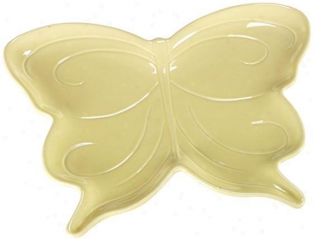 "butterfly Platfer - 10.5""hx13.5""w, Yellow"