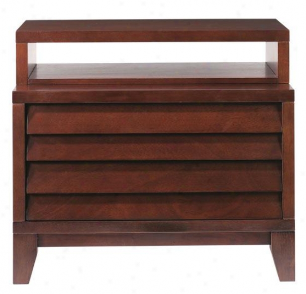 "canali Nightstand - 30""hx20""w, Mocca"