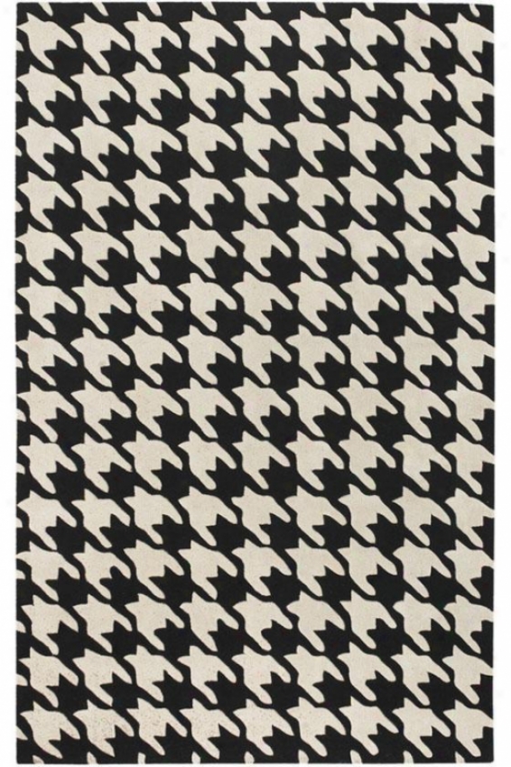 Caprio Area Rug - 5'x8', Black