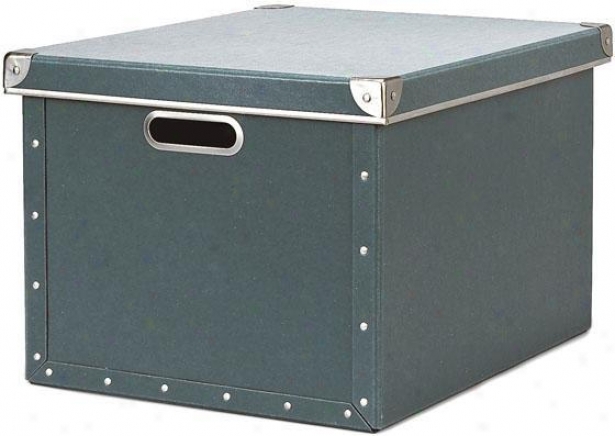 "cargo Naturals Dual File Box - 10.25""hx12.5""w, Cornflower Blue"