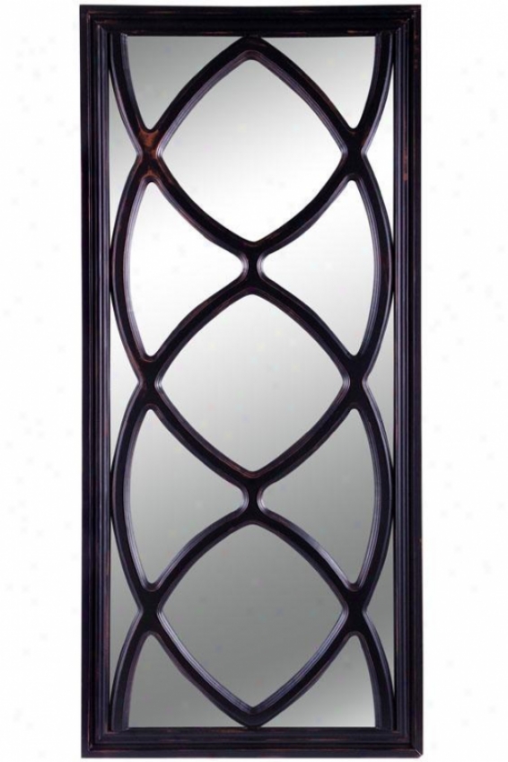 "cathedral Mirror - 39""h X 17.5""w, Black"