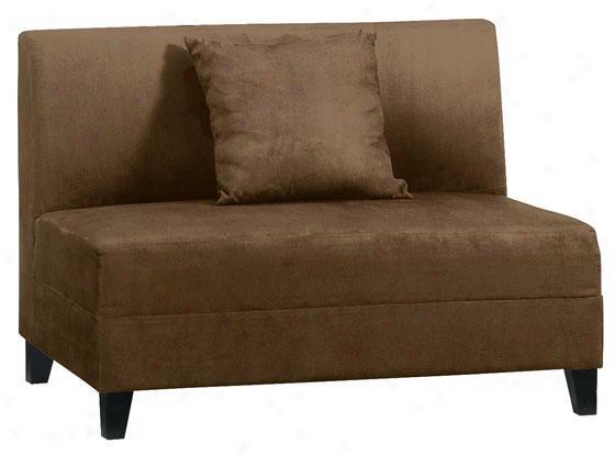 "caywnne Love Seat - 44""w, Brown"