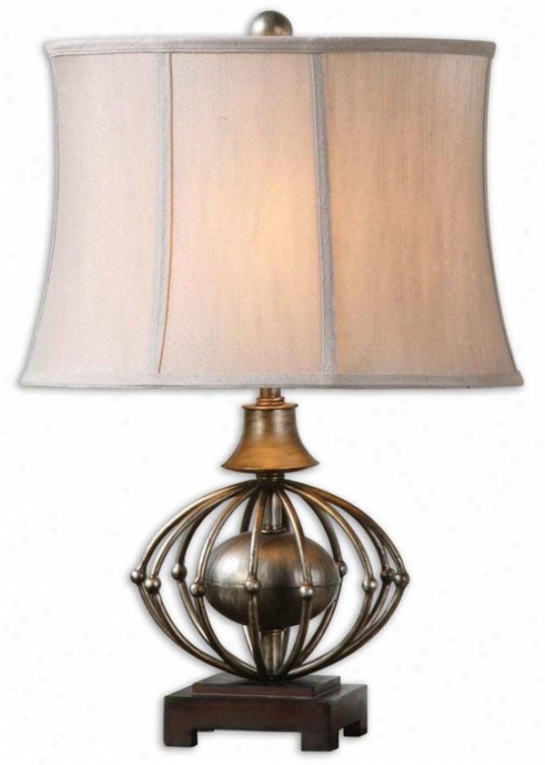 "celestiana Table Lamp - 25.5""h, Antiqued Silver"